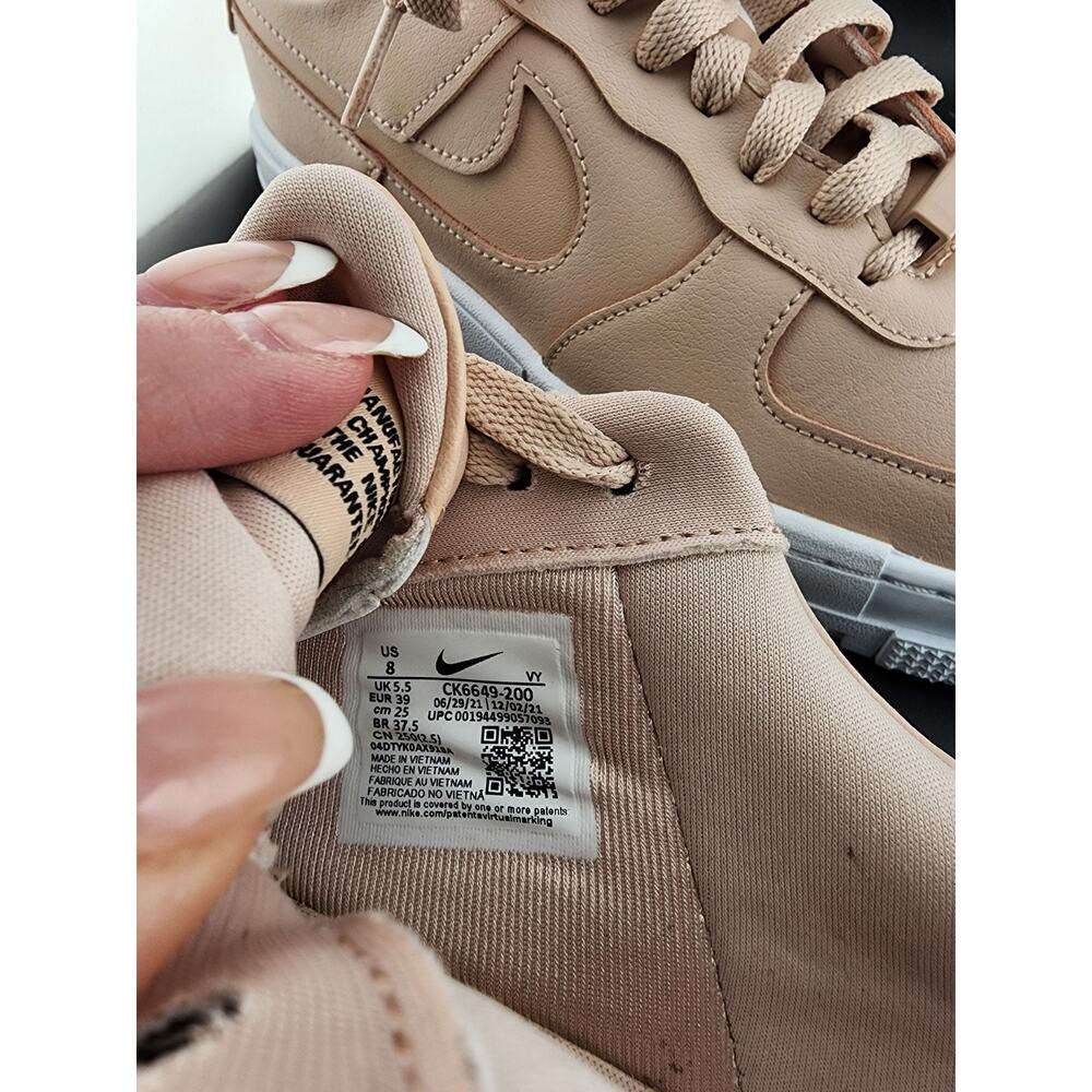 Nike Air Force 1 AF1 Pixel Particle Beige CK6649-200 WOMEN'S SIZE 8 - Picture 11 of 12